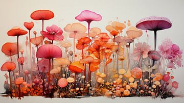 The Mushroom Forest by ByNoukk