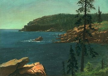 Albert Bierstadt,Californische kust