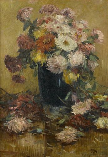 Sami Yetik (turc, 1878-1945)~La vie encore en fleurs