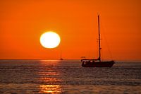 Serene sunset
