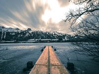 Steg am Uebeschisee