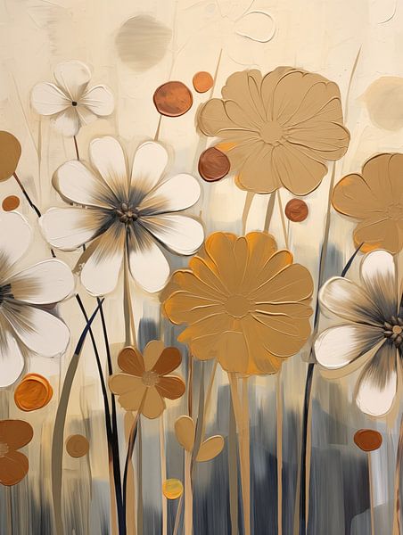 Blumen abstrakt von Bert Nijholt