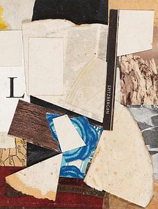 Kurt Schwitters - Spitzbergen, Merzzeichnung (1929)