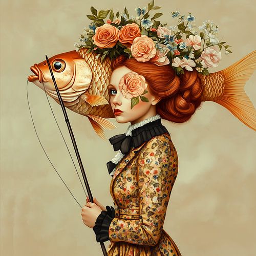 High Fishion VII by Mirjam Duizendstra