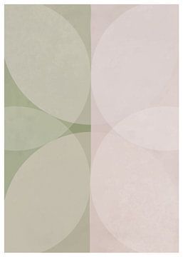TW Living - Abstract FLOWER beige by TW living
