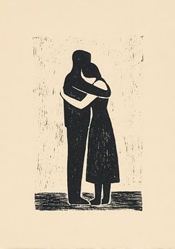 Zwart-wit omhelst silhouetten van Niklas Maximilian