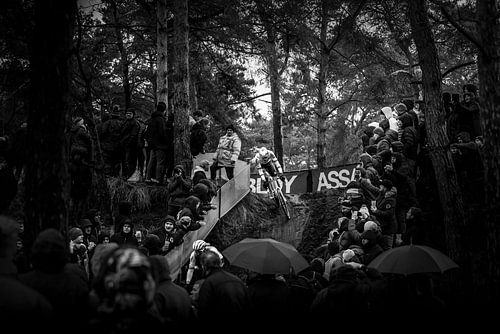 Zilvermeercross Mathieu van der Poel sur Herbert Huizer