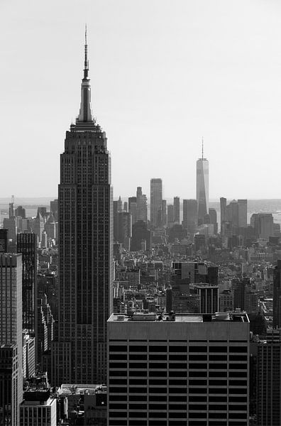 New York Skyline van Chris van Breemen