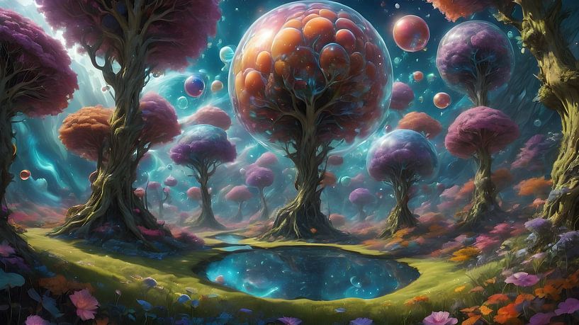 Verborgenes Reich der Flüsterwälder von Bart Veeken