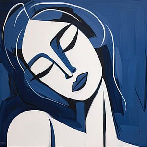 Modernes Blau