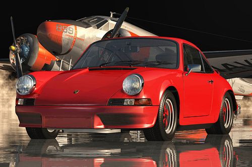 Porsche 911 Carrera RS 1973 ROOD