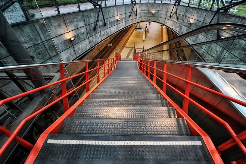 U-Bahn-Station Parkweg, Schiedam von Tilly Meijer