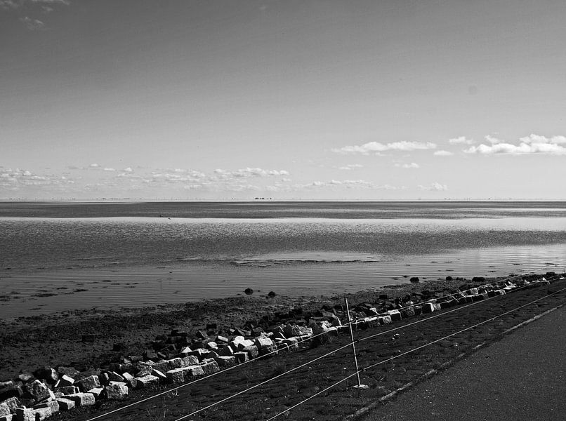 Uitzicht over het wad, Terschelling von Rinke Velds