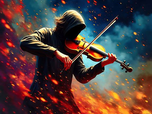 The fiery violinist