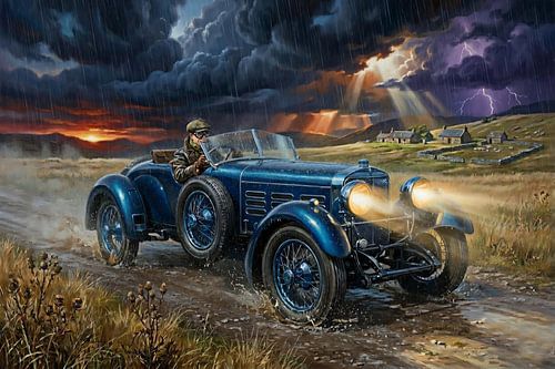 Met de Hispano-Suiza naar Schotland