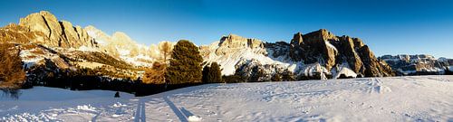 Val Gardena en hiver