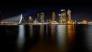 Rotterdam skyline van Linda Raaphorst