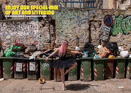 Enjoy Our Special Mix of Art and Littering by Lowly Planet