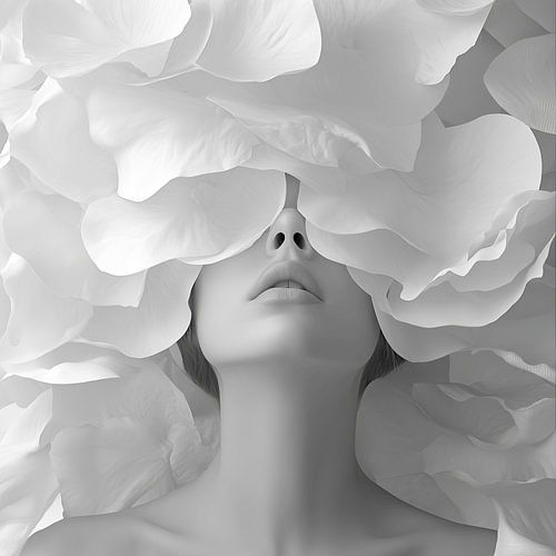 In the Shadow of Flowers by Color Square