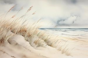 Watercolour dunes by Uncoloredx12