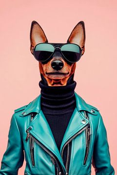 Miniature Pinscher by Poster Art Shop