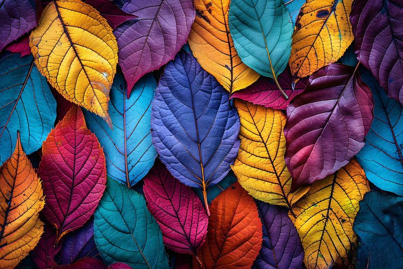 Abstract Leaves Composition by Art & Soul Creations