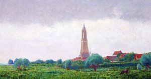 Kerktoren van Rhenen van Atelier Liesjes