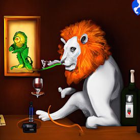 King of the Bar van Lions-Art