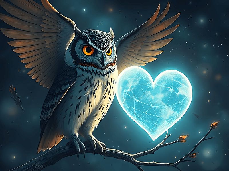The Heart of Owl by Stilbeeld Studio