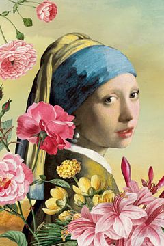 Girl with Pearl Earring – The Spring Edition van Marja van den Hurk