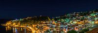 Ulcinj (Montenegro) bij nacht