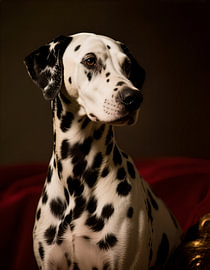 Magnifique dalmatien sur Dreiling.Art