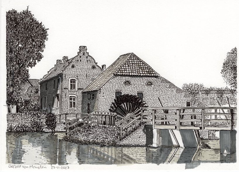 mood drawing by Gerard van Heugten