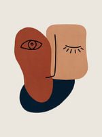 Visage abstrait