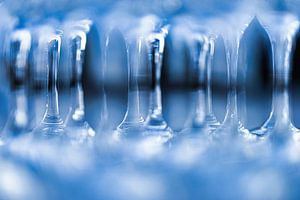 Blaue Brille