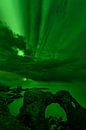 Aurora over a rock arch by Ralf Lehmann thumbnail