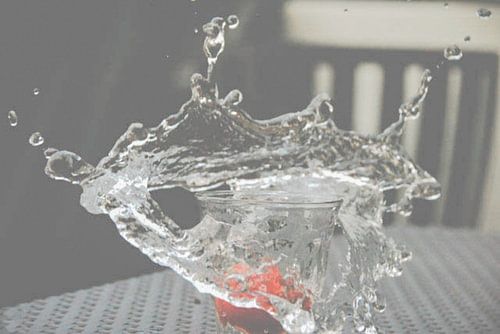 Waterdruppel - bevriezing