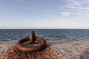 Roestig ijzer oog van Paul Veen