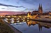 Regensburg beim Sonnenaufgang von Thomas Rieger Miniaturansicht