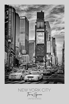 In beeld: NEW YORK CITY Times Square van Melanie Viola