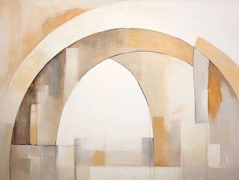 Scandinavian modern painting by Modern Collection