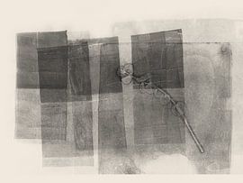 Minimalist botanical print — calm plant shapes by Dina Dankers