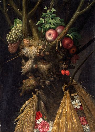 Vier seizoenen in één portret, Giuseppe Arcimboldo