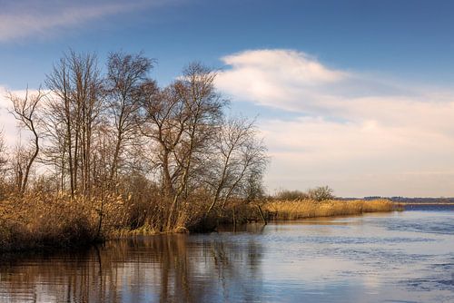 Wintersfeer aan het Zuidlaardermeer