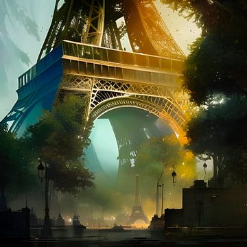 Abandoned Paris by Peridot Alley