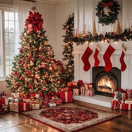 "Salon de Noël douillet et joyeux ?✨&quot ;