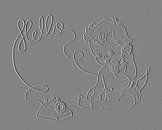 Child on the phone by Jose Lok thumbnail