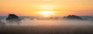 Sunrise on the Houtdorperveld by Erwin Pilon