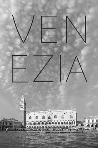 VENICE Marcus Toren en Dogenpaleis | Tekst & Skyline