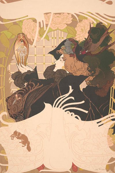 Poster (Affiche) for “Journal des Ventes”, Georges de Feure by Masterful Masters
